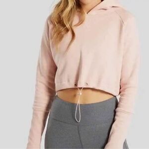 Gymshark Cropped Hoodie Size Small D28